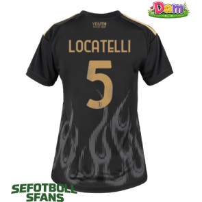 Juventus Manuel Locatelli #5 Tredje Tröja Kvinnor 2026-27 Kortärmad